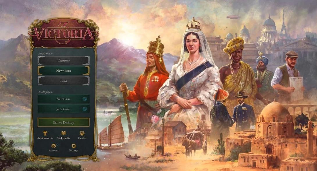 [电脑] 【PC/2D/SLG/中文/正向】维多利亚3 Victoria3 V1.03 STEAM官方中文豪华版+DLC【8.3G】