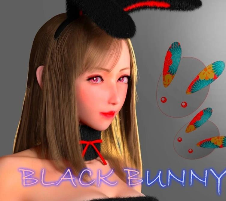 [3D] 【DH/3D/同人/步兵】ATD大师23年2月新作：黑丝兔子完全版+白丝兔子全集【3G】