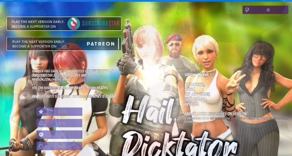 [电脑] 【PC/3D/SLG/中文】冰雹独裁者 Hail Dicktator V0.76.1 官方中文版【4.6G】