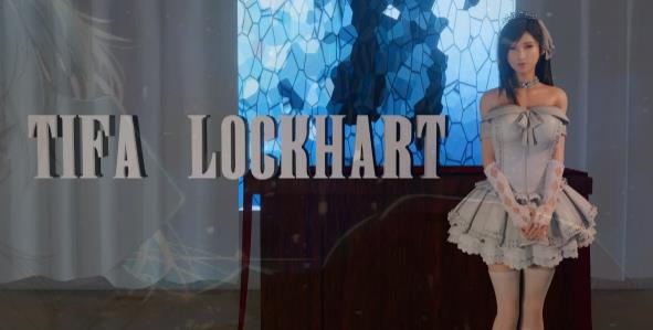 [3D] 【DH/3D/同人/动态】LazyProcrast 23年5月新作:白丝婚纱 花嫁蒂法 1080HD版【1.1G】