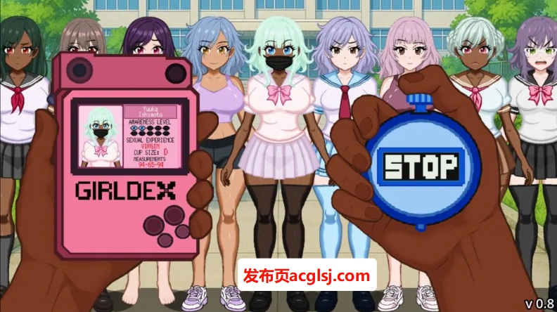 【电脑】【PC/生肉/互动/SLG游戏/1.10G】 停止大师：时间冻结访客（Stop Master The Time Freeze Visitor）生肉版+互动SLG游戏+1.10G