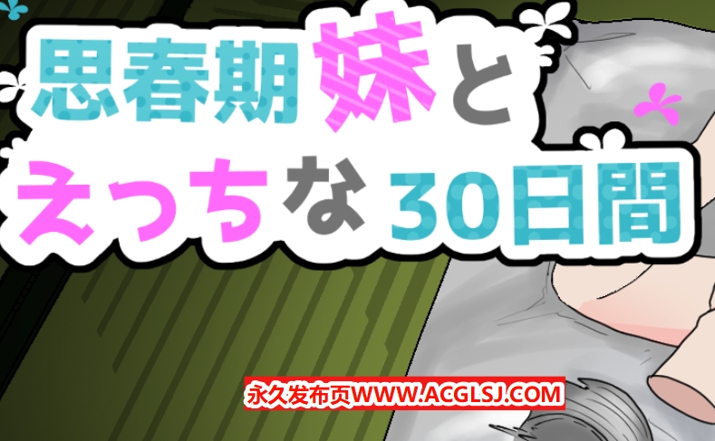 【电脑】【PC/AI汉化/互动/SLG游戏/1.30G】与妹妹共度的30天 （妹とえっちな30日間） AI汉化版+互动SLG游戏+1.30G