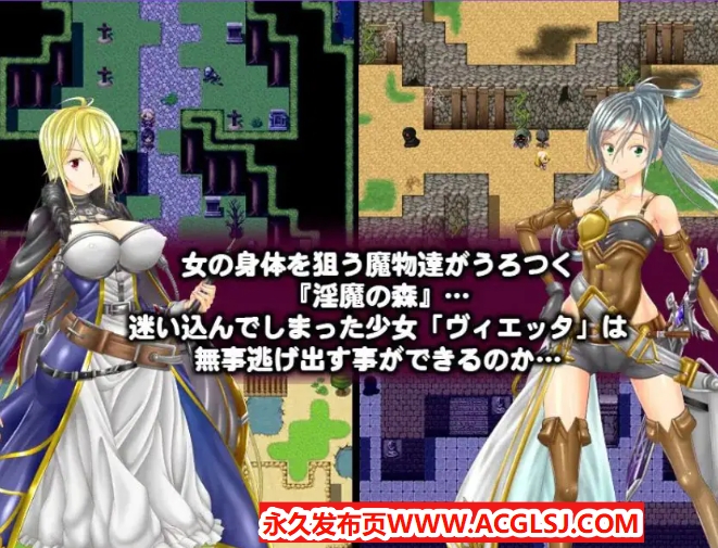 【双端】【PC/安卓/AI汉化/日式/RPG游戏/600M】 逃离魔之森 （魔の森からの脱出）内嵌AI汉化版+PC+安卓+日式RPG游戏+600M