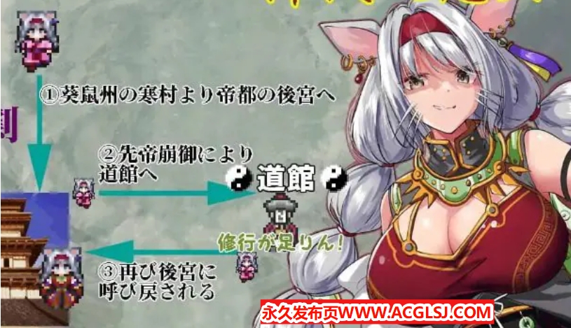 【电脑】【PC/AI汉化/日系/像素/2D/RPG游戏/870M】幻想女侠传～Ver1.0.0 AI汉化版+日系像素2DRPG游戏+870M