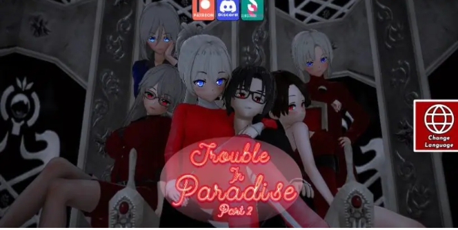 【PC/安卓/AI汉化/日系/SLG游戏/8.68G】天堂的麻烦 (Trouble in Paradise) Ver1.15 AI汉化版 PC+安卓+日系SLG游戏+8.68G