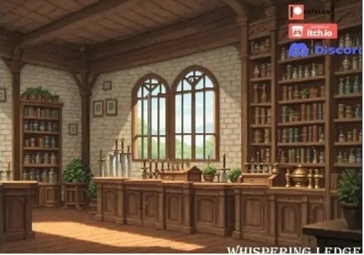 【PC/安卓/AI汉化/日系/2D/SLG游戏/1.2G】低语账本 (Whispering Ledger) Ver0.3.5 AI汉化版+PC+安卓+日系2DSLG游戏+1.2G