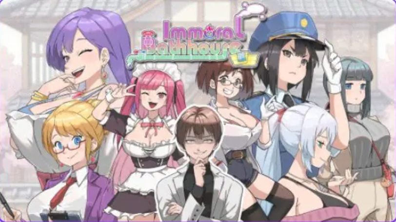 【PC/官中/经营/SLG游戏/4.24G】 背德浴场 （Immoral-Bathhouse） 官中步兵 Ver0.0.51+经营SLG游戏+ 4.24G