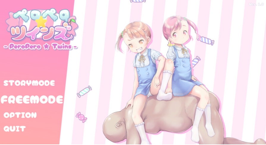 更新[互动SLG/抚摸触摸/Live2D动态] 舔舔☆双子 ペロペロ☆ツインズ v1.2 正式版 [2.20G]